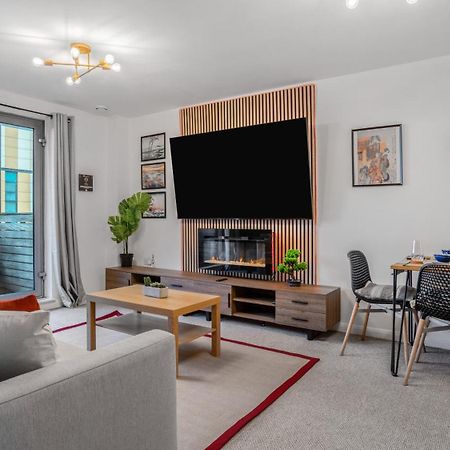 Japanese Suite 2Bed 2Bath, Free Park, Netfix, 75 Inch Tv, Games - City Centre- Maihom Birmingham Buitenkant foto