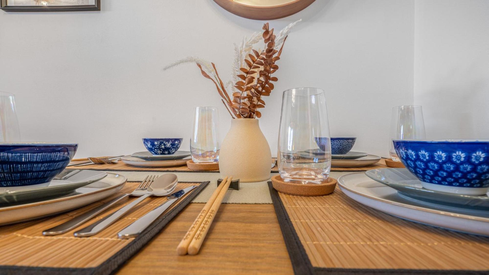 Japanese Suite 2Bed 2Bath, Free Park, Netfix, 75 Inch Tv, Games - City Centre- Maihom Birmingham Buitenkant foto