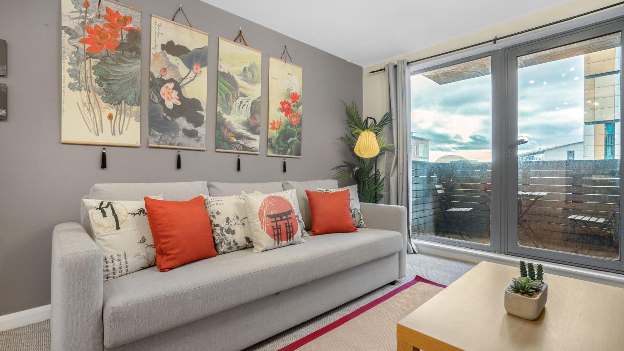 Japanese Suite 2Bed 2Bath, Free Park, Netfix, 75 Inch Tv, Games - City Centre- Maihom Birmingham Buitenkant foto